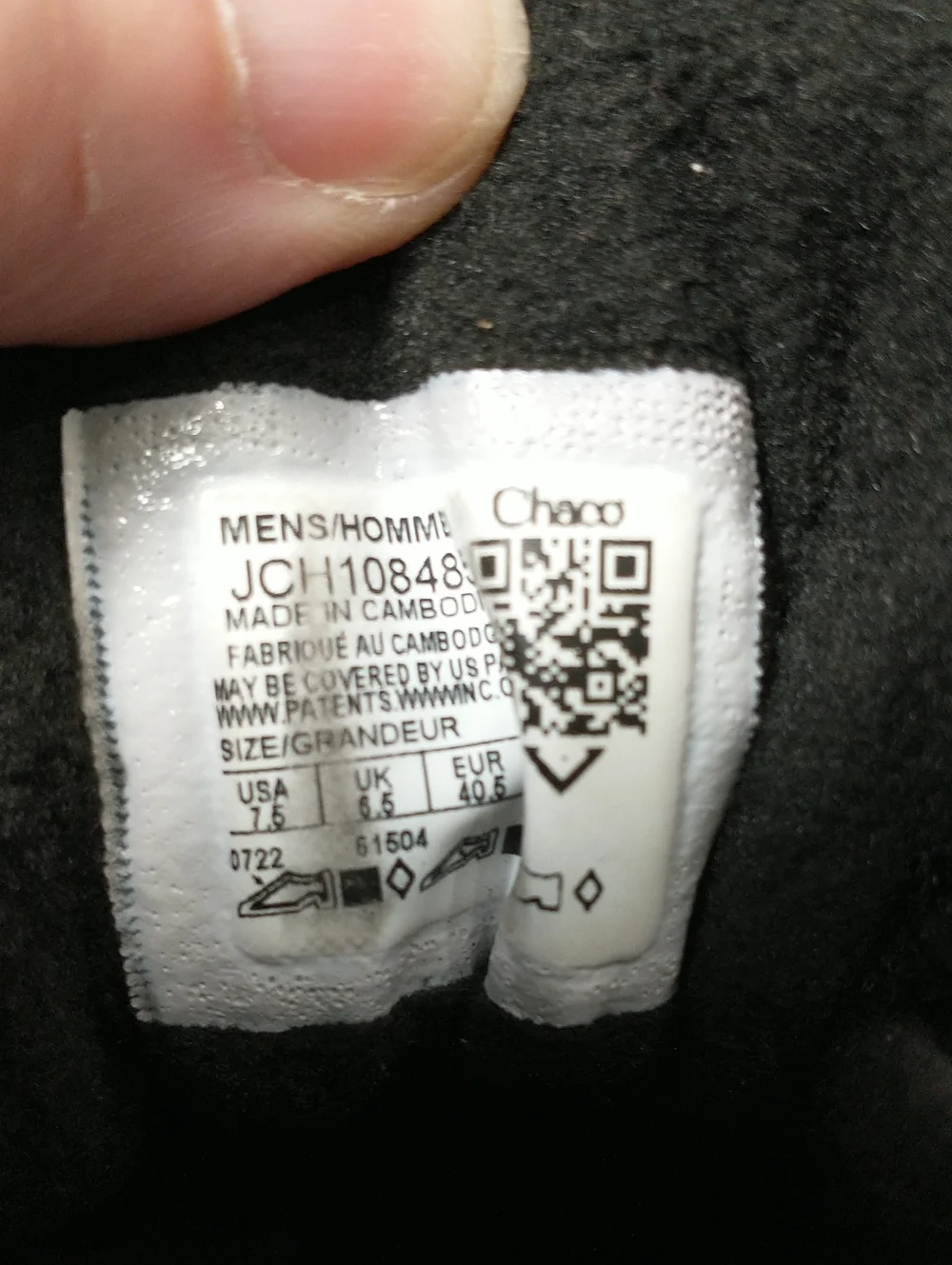 Chaco rip stop